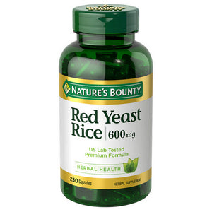 Nature's Bounty, Red Yeast Rice, 600 Mg, 250 Caps