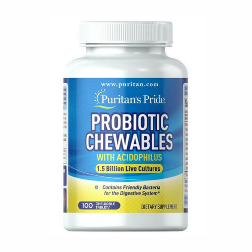 Puritan's Pride, Probiotic Acidophilus, 100 Chewables