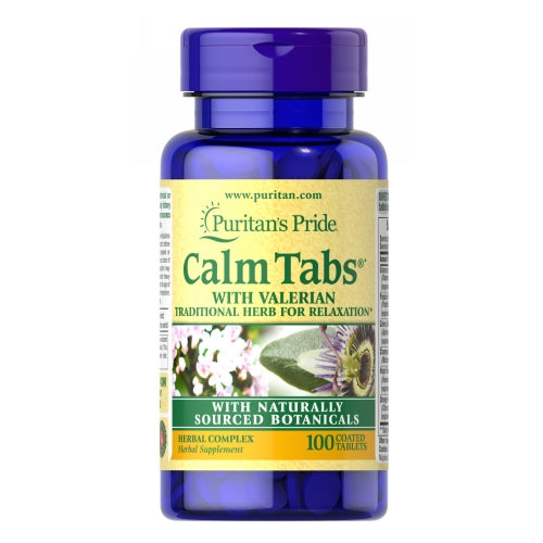 Puritan's Pride, Calm with Valerian, 100 Tablets