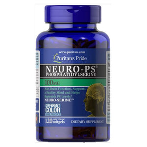 Puritan's Pride, Neuro-PS (Phosphatidylserine), 100 mg, 120 Softgels