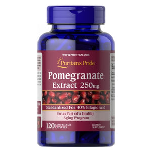 Puritan's Pride, Pomegranate Extract, 250 mg, 120 Capsules