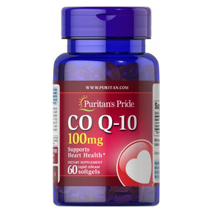 Puritan's Pride, CoQ-10, 100 mg, 60 Rapid Release Softgels