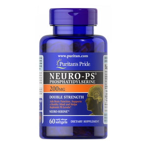Puritan's Pride, Neuro-PS (Phosphatidylserine), 200 mg, 60 Softgels