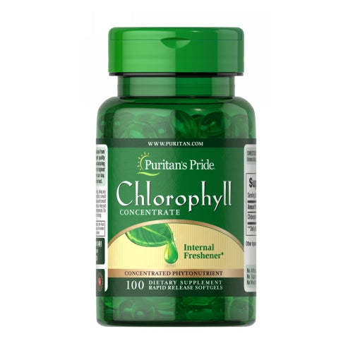 Puritan's Pride, Chlorophyll Concentrate, 50 mg, 100 Softgels