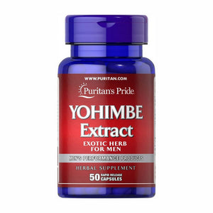 Puritan's Pride, Yohimbe Extract, 2000 Mg, 50 Rapid Release Capsules