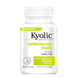 Kyolic, Aged Garlic Extract Cardiovascular Health Formula 300, 120 Caps