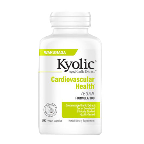 Kyolic, Aged Garlic Extract Cardiovascular Health Formula 300, 360 Caps