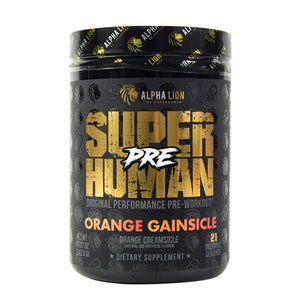 Alpha Lion, Superhuman Pre, Orange Gainsicle 21 Each