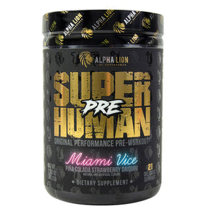 Alpha Lion, Superhuman Pre, Miami Vice 21 Servings