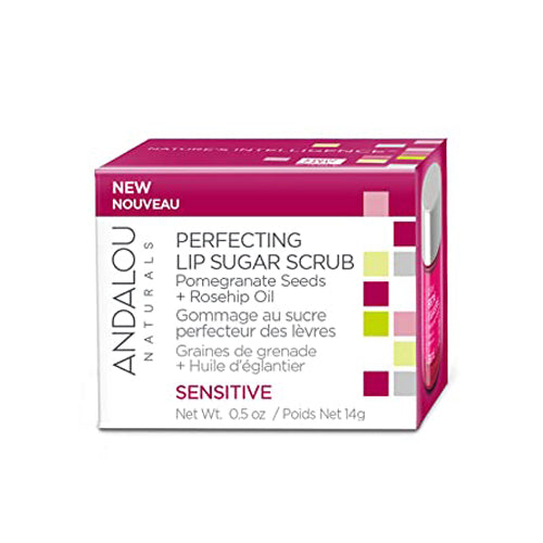 Andalou Naturals, 1000 Roses Lip Sugar Scrub, .5 Oz