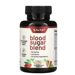 Snap Supplements, Blood Sugar, 60 Caps