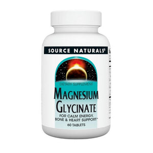 Source Naturals, Magnesium Glycinate, 60 Tabs