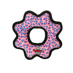 Tuffy, Tuffy Ultimate Gear Ring Pink Leopard, 1 Each