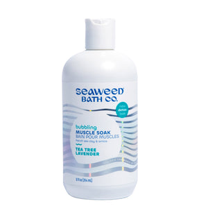 Seaweed Bath Co, Detox Muscle Soak Tea Tree Lavender, 12 Oz