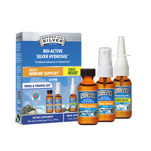 Sovereign Silver, Silver Immune Travel Nasal Spray, 1 Oz