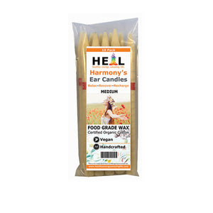 Harmony, Medium Unscented Ear Candles, 10 Count