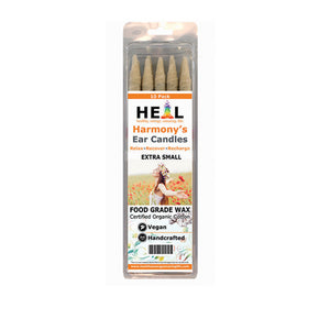 Harmony, Extra Small Unscented Ear Candles, 10 Count