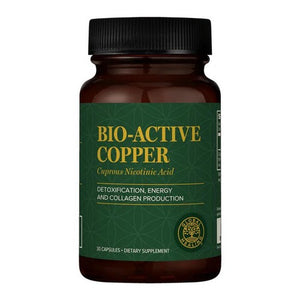 Global Healing Center, Bio-Active Copper, 30 Caps