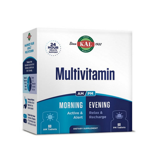 Kal, Multivitamin Am/Pm Universal, 2x60 Count