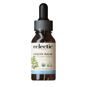 Eclectic Herb, Lemon Balm Extract, 1 oz
