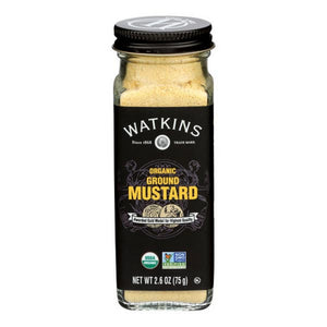 Watkins, Organic Ground Mustard, 2.6 Oz (Case Of 3)