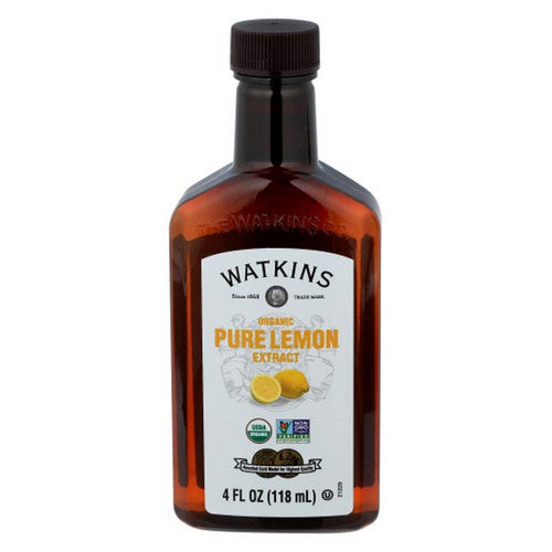Watkins, Organic Pure Lemon Extract, 4 Oz (Case Of 3)
