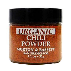 Morton & Bassett, Orgainc  Spice Chili Powder Mini, 1.1 Oz (Case Of 3)