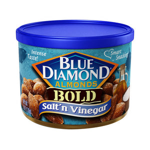 Blue Diamond, Almonds Bold Salt And Vinegar, 6 Oz(Case Of 12)