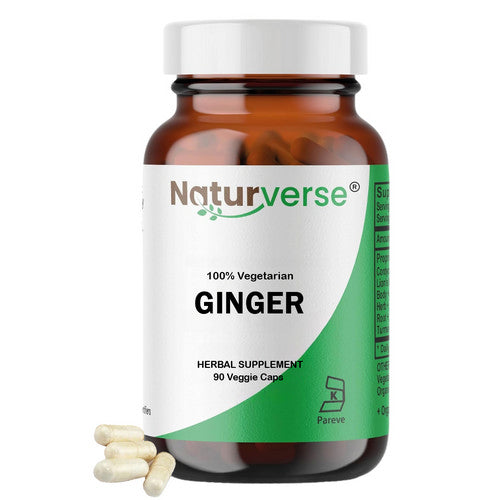 Naturverse, Ginger Powder Capsules, 90 VegCaps