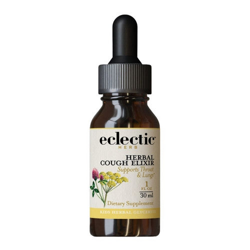 Eclectic Herb, Herbal Cough Elixr Blackcherry Kid, 1 OZ