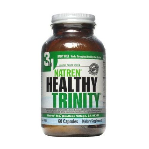 Natren, Healthy Trinity, Dairy Free, 60 Caps