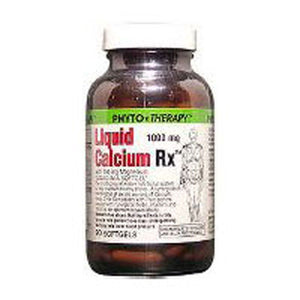 Phyto Therapy, Liquid Calcium With Magnesium, 180 Softgels