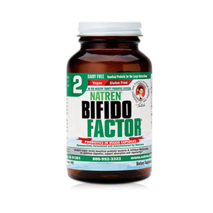 Natren, Bifido Factor, DAIRY FREE, 90 CAP