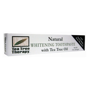 Tea Tree Therapy, Natural Whitening Toothpaste, 3 OZ EA