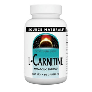 Source Naturals, L-Carnitine, 500 MG, 60 Caps