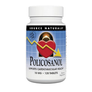Source Naturals, Policosanol, 10 MG, 120 Tabs