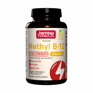 Jarrow Formulas, Methyl B-12 Lemon, 1000 Mcg, 100 Chewable Tabs