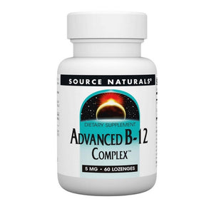 Source Naturals, Advanced B-12 Complex, 60 Tabs