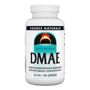 Source Naturals, Dmae, 351 Mg, 200 Caps