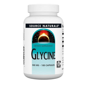 Source Naturals, Glycine 1gm, 100 Caps