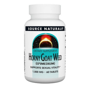 Source Naturals, Horny Goat Weed, 1000 MG, 60 Tabs