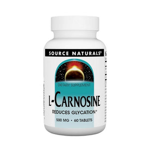 Source Naturals, L-Carnosine, 500 MG, 60 Tabs