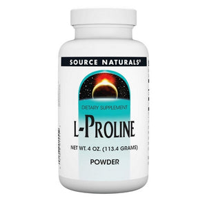 Source Naturals, L-Proline, Powder 4 Oz