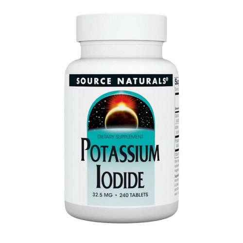 Source Naturals, Potassium Iodide, 32.5 Mg, 240 Tabs