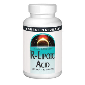 Source Naturals, R-Lipoic Acid, 100 MG, 30 Tabs