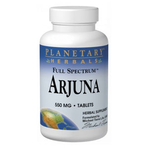 Planetary Herbals, Full Spectrum Arjuna, 500 Mg, 60 Tabs