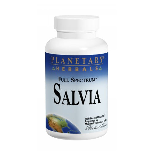 Planetary Herbals, Full Spectrum Salvia, 1020 Mg, 60 Tabs