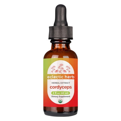 Eclectic Herb, Cordyceps, 2 Oz with Alcohol