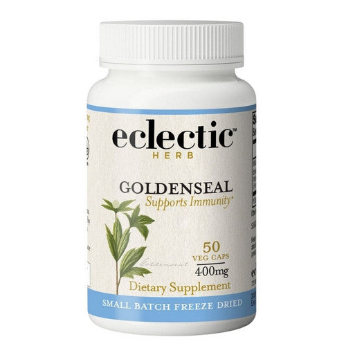 Eclectic Herb, Goldenseal Root, 400 Mg, 50 Caps