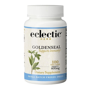 Eclectic Herb, Goldenseal Root, 400 Mg, 100 Caps